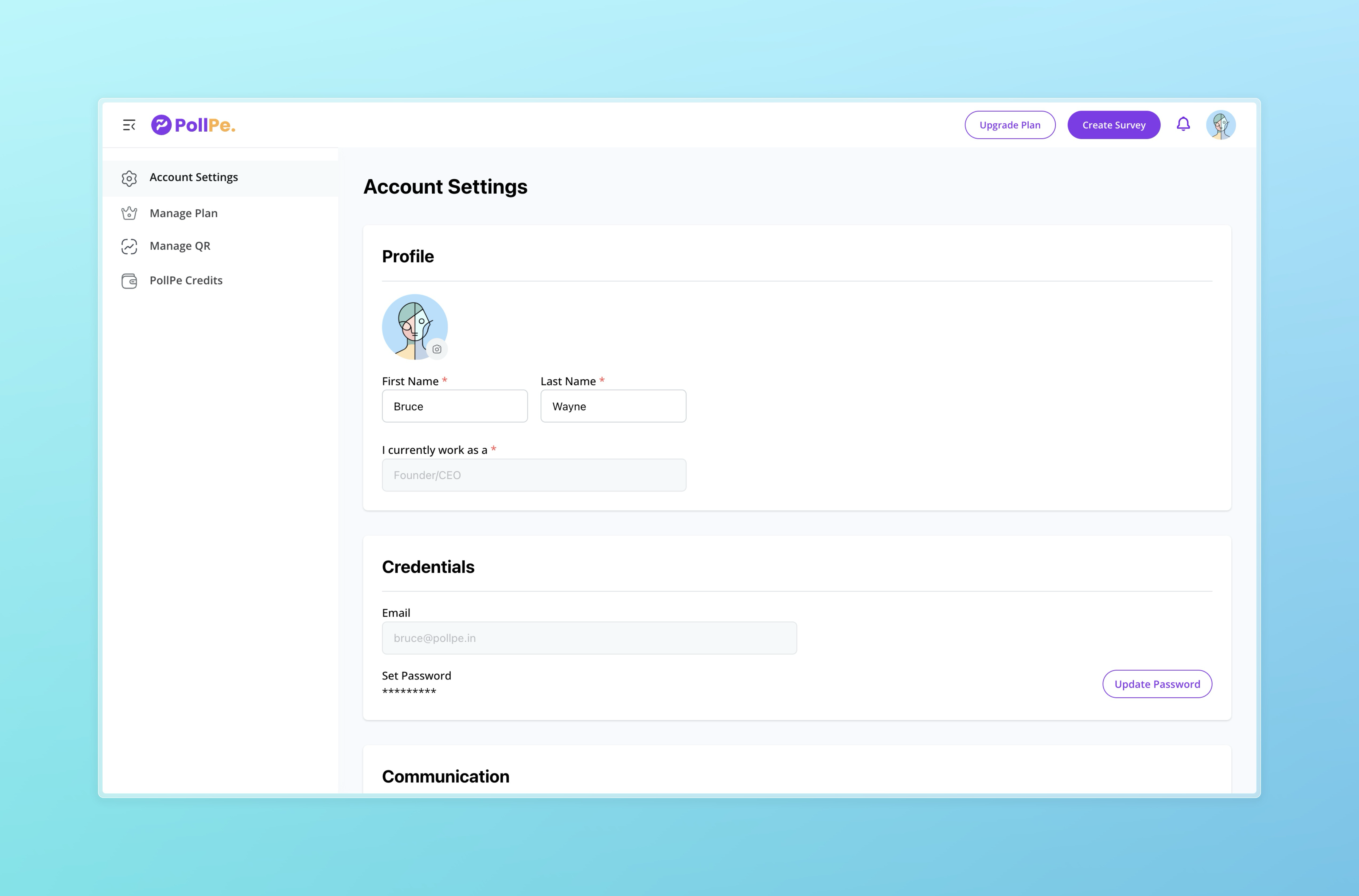 Account Overview