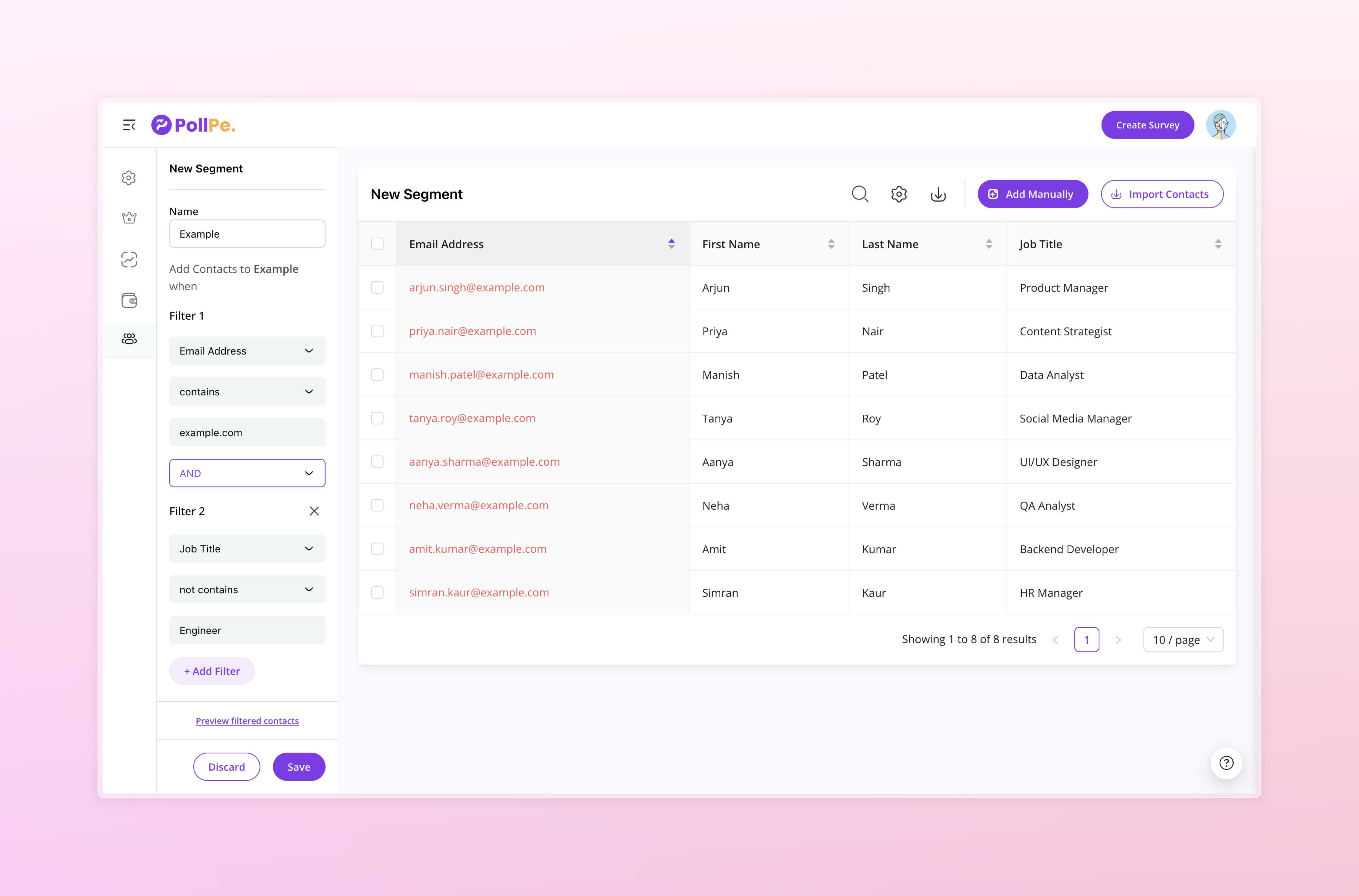 Create Segment