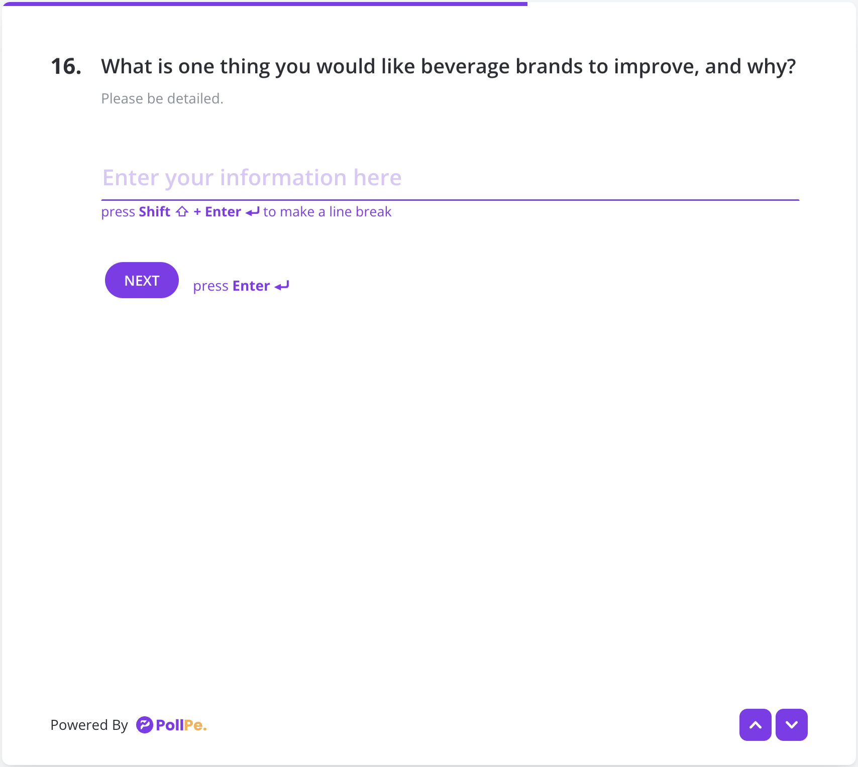 User Preview – Long Text Field