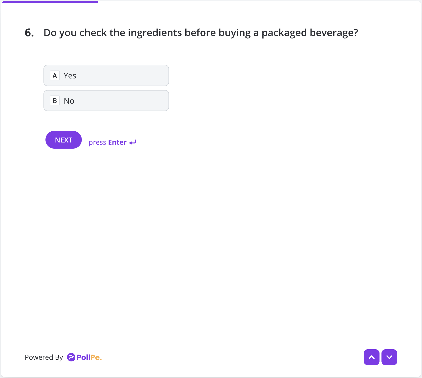 User Preview – Yes/No Field