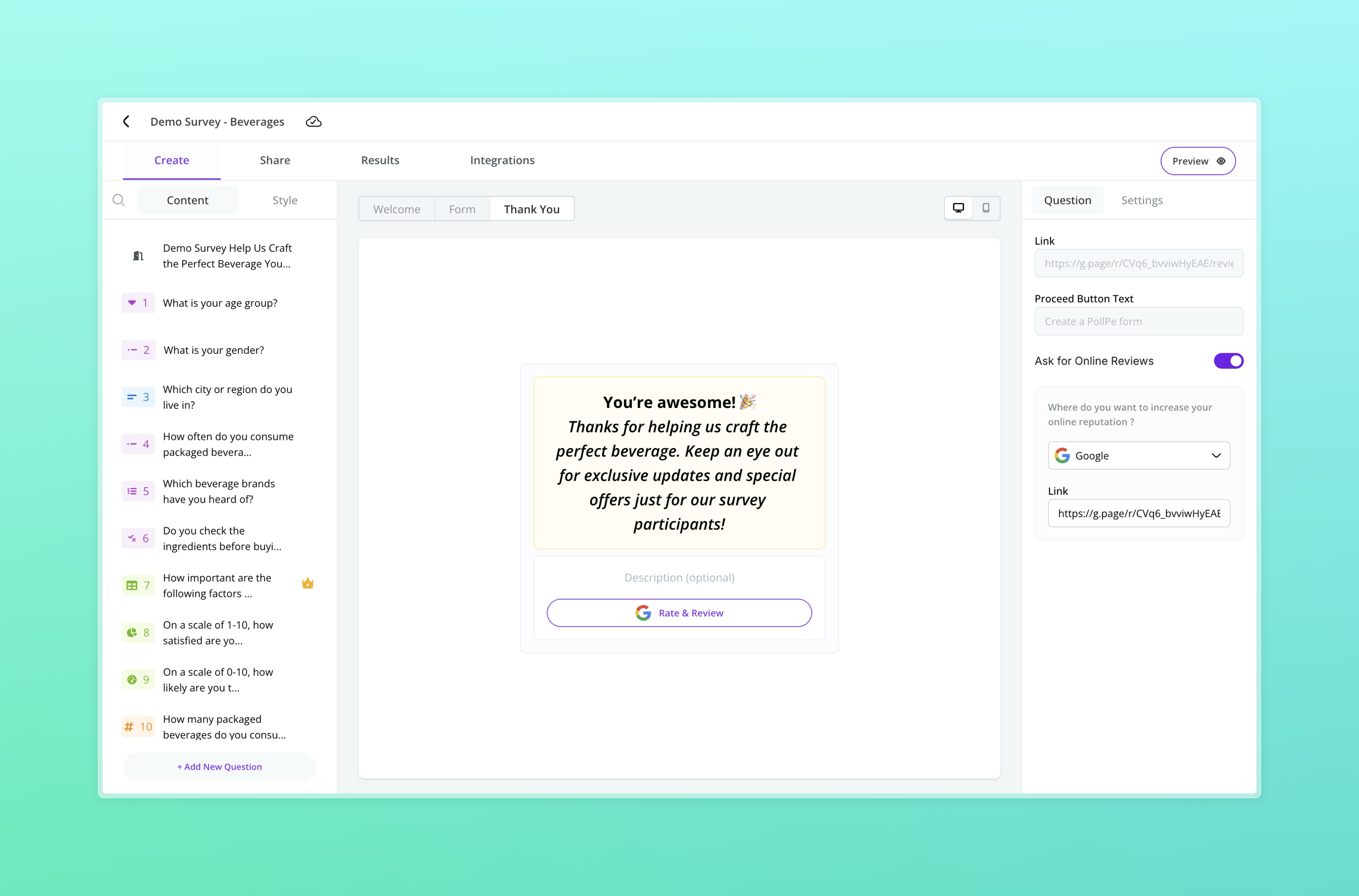 question-type-end-screen-online-review-enabled.png